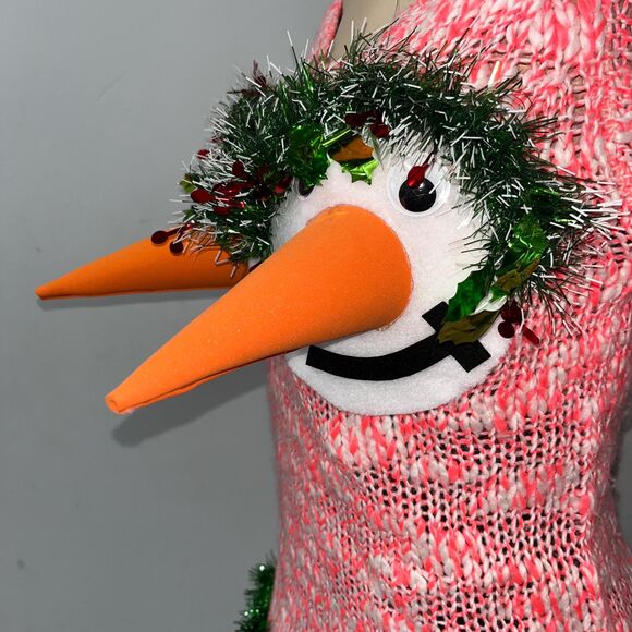 Ready to ship! Women 3D tacky Nauthy funny 3D ugly Christmas sweater Size Small - Picture 5 of 8